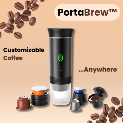 PortaBrew™ – Customizable Coffee, Anywhere