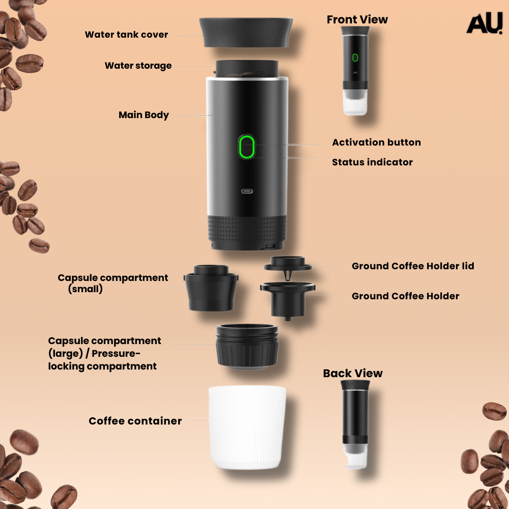 PortaBrew™ – Customizable Coffee, Anywhere