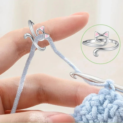 CozyTension – Adjustable Crochet Ring for Comfort