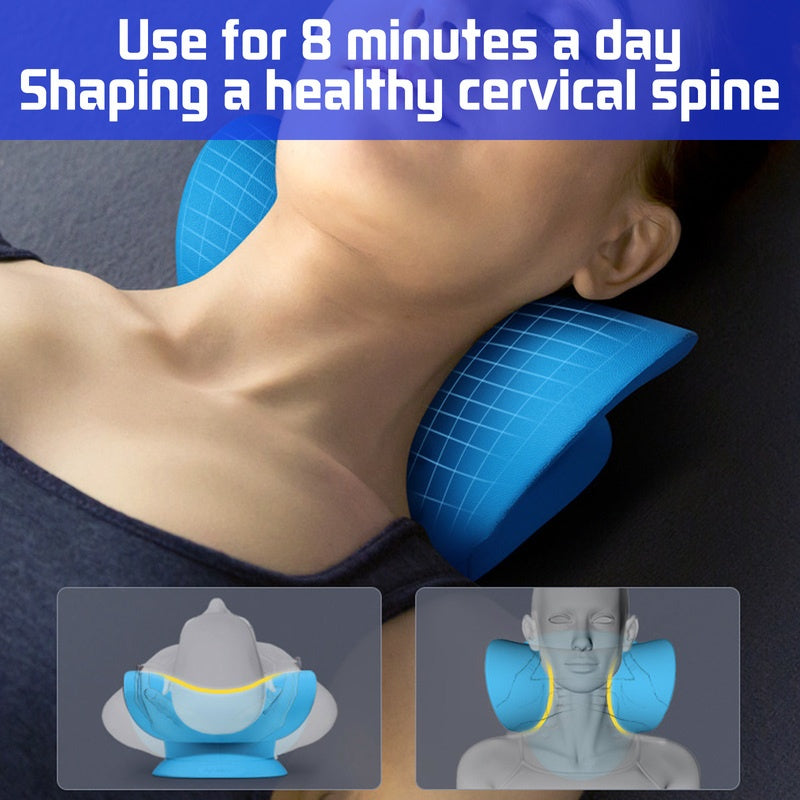 NeckRelux Pillow – Gravity-Based Neck Stretch Relief